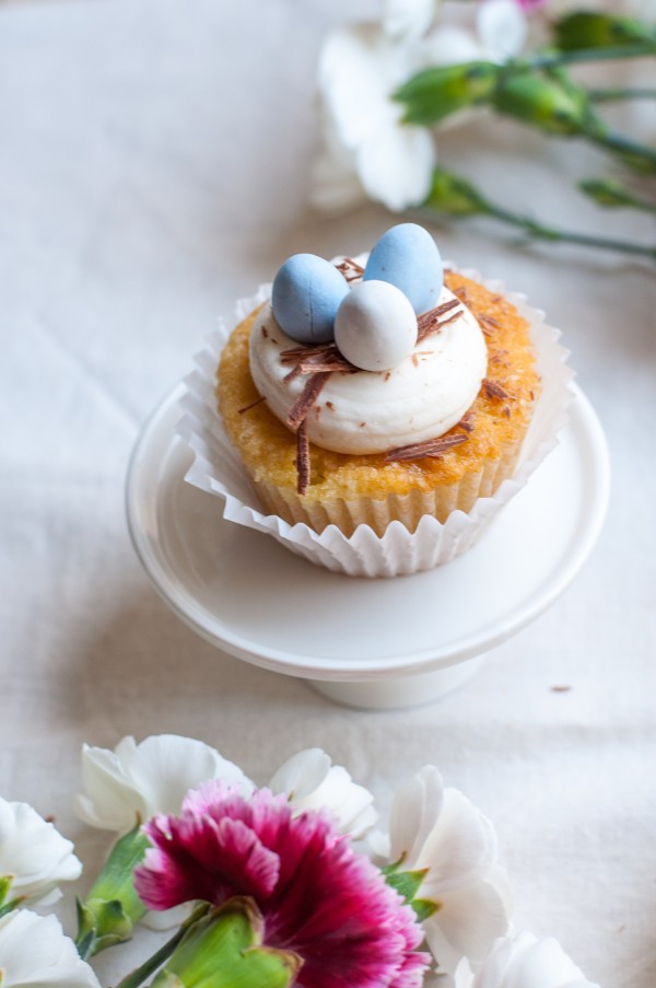 Zuckersüße Osternest Cupcakes - Backeifer